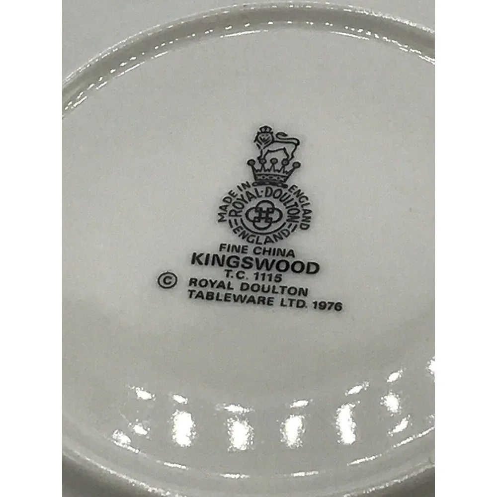 Royal‎ Doulton Kingswood Teacup& Saucer TC 1115 England set of 2